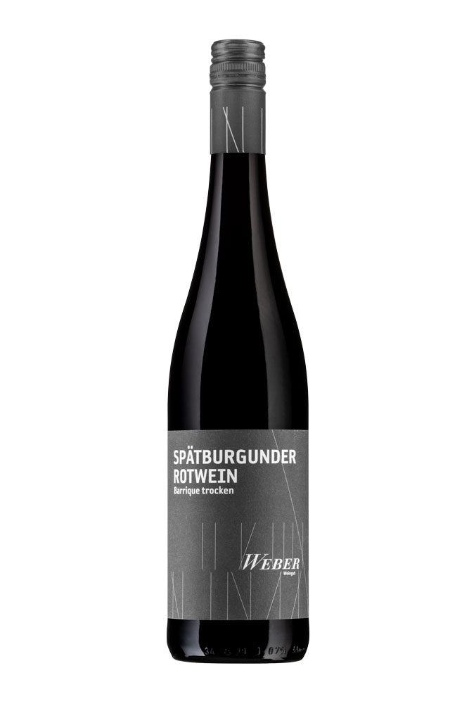SPÄTBURGUNDER ROTWEIN trocken "im Barrique gereift"