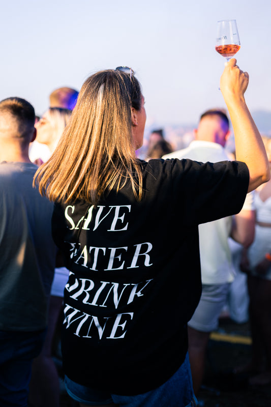SAVE WATER DRINK WINE T-Shirt